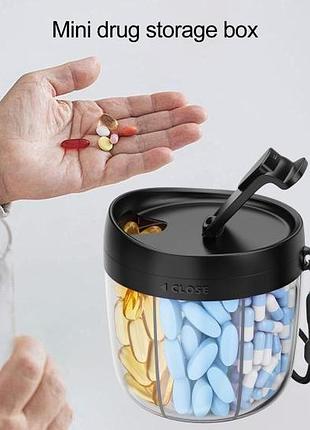 Органайзер, диспенсир для таблеток и витаминов auvon pill dispenser