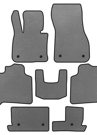 Килимки eva (для f46, 3 ряди, сірий) для bmw 2 серія active tourer f45/f46 2014-2021 рр