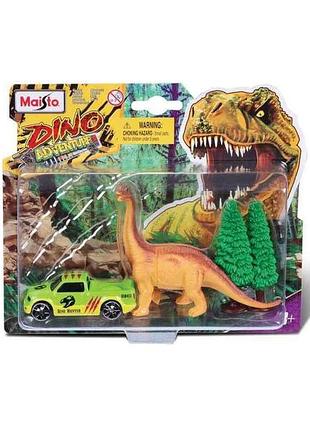 Набір ігровий dino adventure з фігуркою динозавра, в асортименті 15462 тм maisto