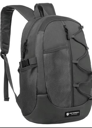 Рюкзак подорожный бренд peterson ptn 79901/7813 gray