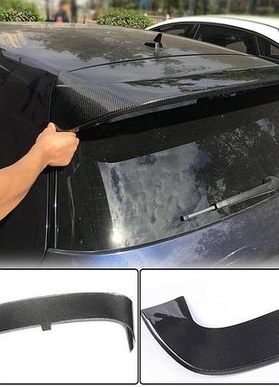 Спойлер v1 (для gti/r hb, карбон) для volkswagen golf 7/e-golf 2012-2020 рр