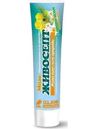 Мазь живосепт туба - 100г с прополисом 7744 тм o.l.kar