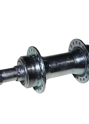 Втулка заднего колеса 26 хром 14g 36h под v-brake тм колесо