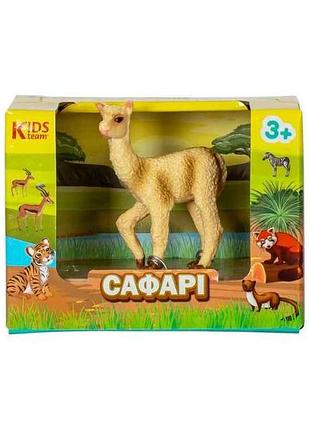 Фигурка животного сафари q9899-a87 лама тм kids team animals