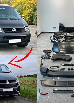 Комплект рестайлинга в t6.1 sportline для volkswagen t5 transporter 2003-2010 гг