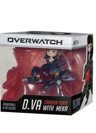 Колекційна фігурка fs holding overwatch vinyl carbon fiber d.va and meka buddy
