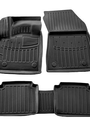 Резиновые коврики stingray 3d (для e-power, 5 шт) для nissan x-trail t33/rogue 2022- гг