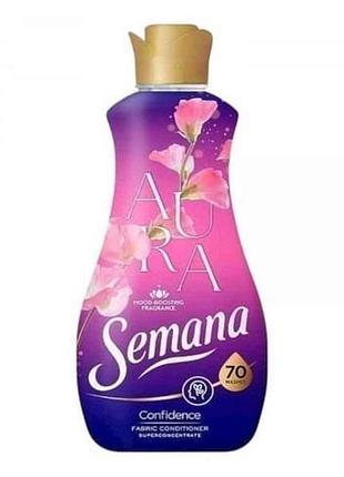 Кондиционер 1,4л для тканей aura confidence тм semana