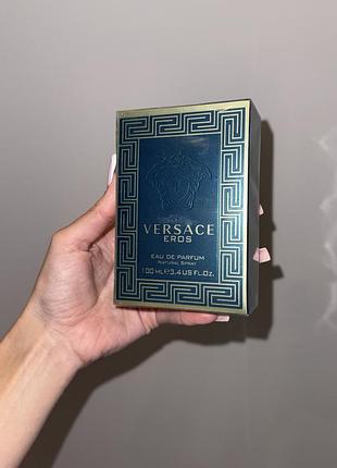 Чоловічі парфуми  versace eros 100 ml  духи  шлейфові топовий аромат