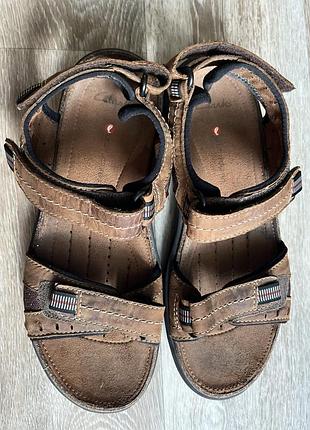 Сандалі шкіряні clarks оригінал 3