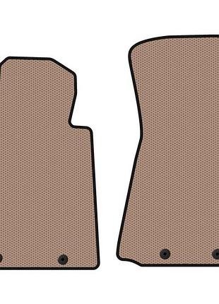 Резиновые коврики carsuit (купе, бежевые) для nissan 370z 2008-2021 гг
