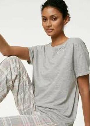 Гарна якісна стильна піжама великого розміру xxl m&s collection