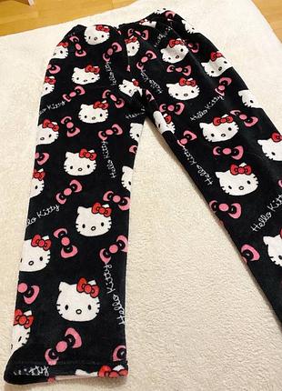 Жіночі піжамні штани hello kitty