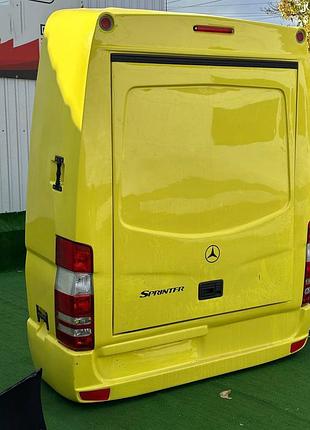 Навісний багажник (жовтий) для mercedes sprinter w906 2006-2018 рр