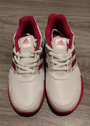 Кроссовки adidas altarun, белые с розовыми акцентами, размер eu 35,5 (uk 3)