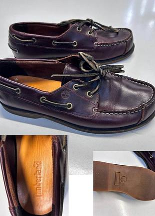 Шкіряні топсайдери timberland classic boat shoes (оригінал)