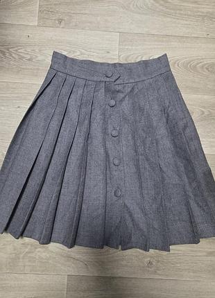 Юбка  вовняна moschino ceap and chic p.40, 100% wool
