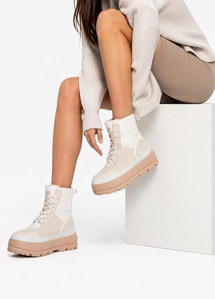 Ugg lug boot  женские ботинки-берцы демисезонные