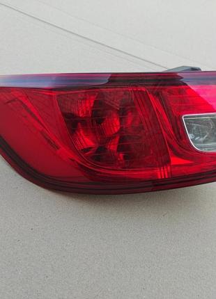 Ліхтар задній лівий renault clio (iv)  265554091r