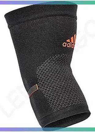 Фиксатор локтя adidas performance elbow support черный красный унисекс s поддержка мышц для фитнеса sku_adsu-13331rd