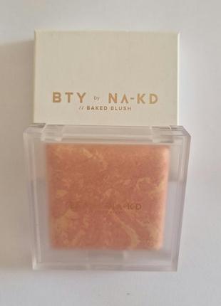 Запечені румяна bty by na-kd baked blush  колір peach