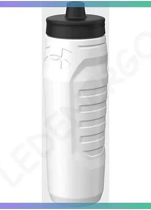 Пляшка under armour sideline squeeze 950 мл белая спортивная бутылка для воды унитекс sku_ua70090-90002