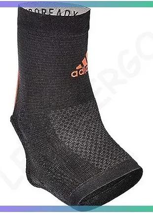 Фиксатор голеностопа adidas performance ankle support черный красный унисекс для тренировок размер s sku_adsu-13311rd