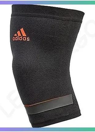 Фиксатор колена adidas performance knee support черный красный унисекс для спорта размер s sku_adsu-13321rd