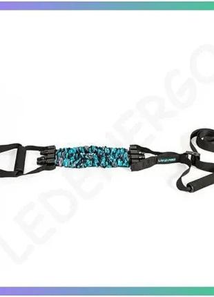 Еспандер livepro pull-up auxiliary belt синій 6x12x40см для тренувань сили верхньої частини тіла sku_00000018557