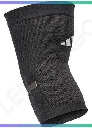 Фиксатор локтя adidas performance elbow support черный l бандаж для поддержки при спорте и травмах sku_adsu-13333-nl