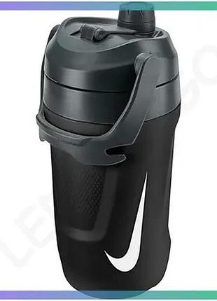 Пляшка nike fuel jug 64 oz черная 1893 мл для воды спортивная изоляция унитекс sku_n.101.3798.031.64