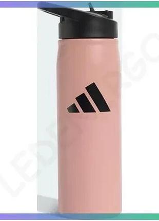 Спортивная бутылка adidas met btl str 600 мл из нержавеющей стали для активного отдыха и тренировок sku_kc6410