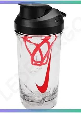 Пляшка nike tr recharge shaker bottle 473 мл черная для напитков спортивная бутылка для воды sku_n.101.2242.912.16
