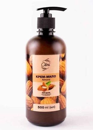 Крем-мило рідке 500мл мигдаль тм olimi