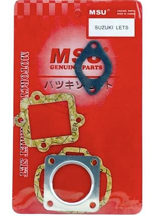 Прокладки небольшой набор 49.9сс. msu suzuki lets