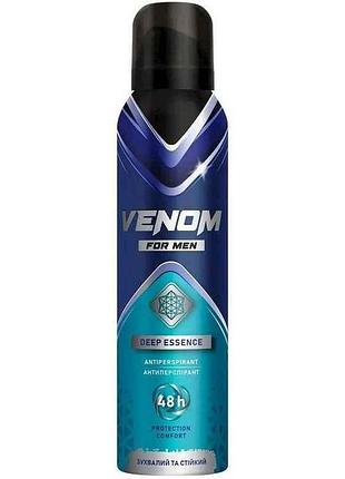 Дезодорант-антиперспирант 150мл deep essence тм venom