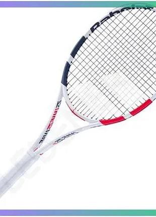 Ракетка babolat pure strike 18/20 тенісна ракетка для великих тенісистів контрольна з графіту gr3 sku_101404-323