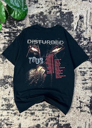 Футболка disturbed rock band