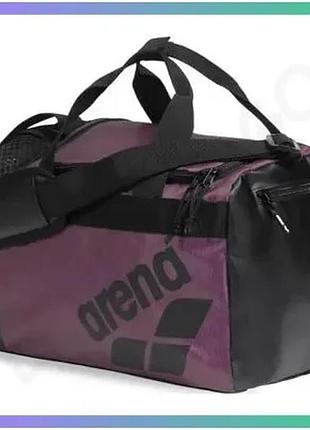 Сумка arena all set duffle 25l фіолетова спортивна сумка для плавання та тренувань 40х25х25 см sku_010236-200