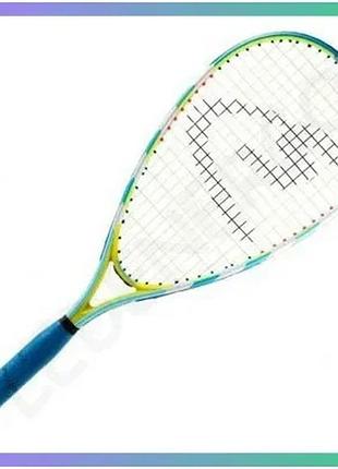 Ракетка для швидкісного бадмінтону speedminton s700 універсальна легка для аматорської гри контроль по sku_400342
