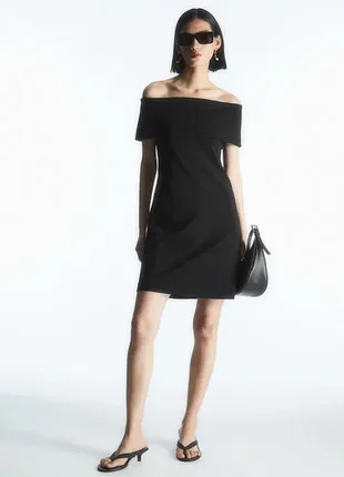 Сукня жіноча cos off-the-shoulder dress / l