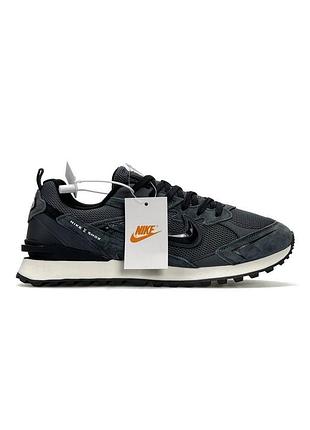 Nike waffle s grey black 7