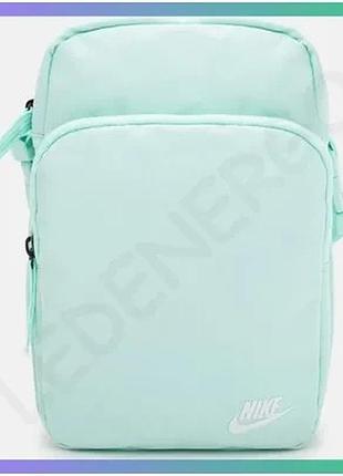 Сумка на плече nike nk heritage crossbody м'ятна спортивна сумка для щоденного використання унісекс 23 sku_db0456-353
