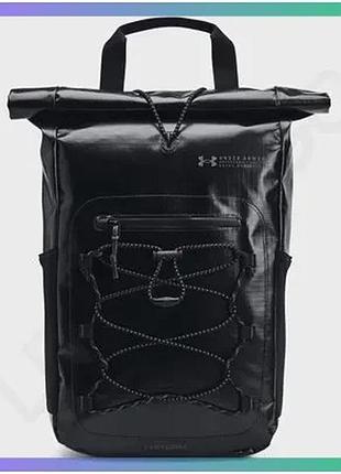 Рюкзак under armour summit sm bp 18l чорний спортивний рюкзак для подорожей унісекс водонепроникний 25 sku_1382311-001