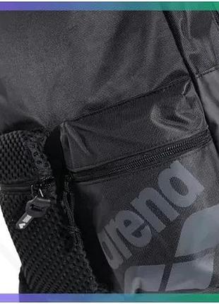 Рюкзак arena one go backpack 30l чорний універсальний рюкзак для плавання та спорту 45 см х 31 см х 18 sku_010226-100