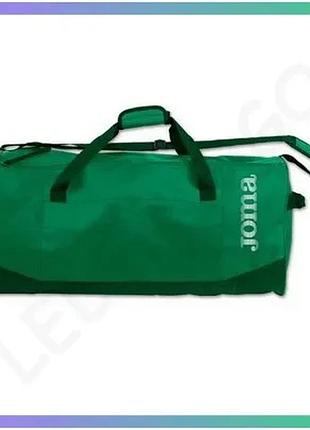 Сумка joma medium iii зелена 29х63х32 см для футболу унісекс з подвійною застібкою-блискавкою sku_400236.450