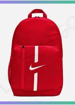 Рюкзак nike y nk acdmy team червоний універсальний 46х30,5х13 для школи тренувань повсякденного викори sku_da2571-657