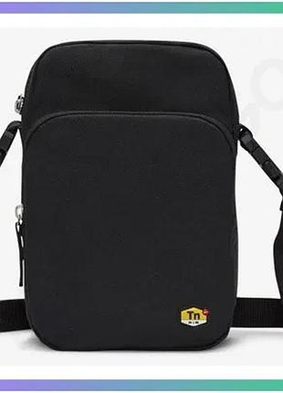 Сумка через плече nike heritage crossbody чорна 23x18x8 см унісекс спортивний стиль для щоденного вико sku_dx6614-010