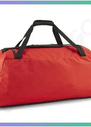 Спортивная сумка puma teamgoal teambag 72l красная для тренировок 77x33x32 см унисекс sku_090234-03
