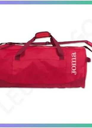 Сумка joma medium iii червона 29х63х32 см для футболу унісекс місткість 54 л з кишенею та ременем sku_400236.600